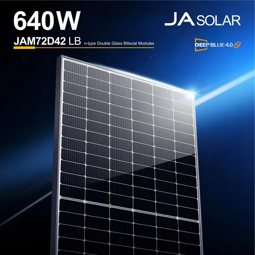 Harvest the Sunshine 650W JAM72D42 LB n-type Double Glass Bifacial Modules